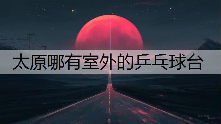 太原哪有室外的乒乓球台